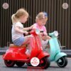 Xe máy điện cho bé Vespa 6288 siêu cute, 1-3 tuổi