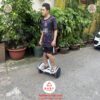 Xe điện thăng bằng 10 inch Mini Robot C1 (K4), tay cầm có khớp nối