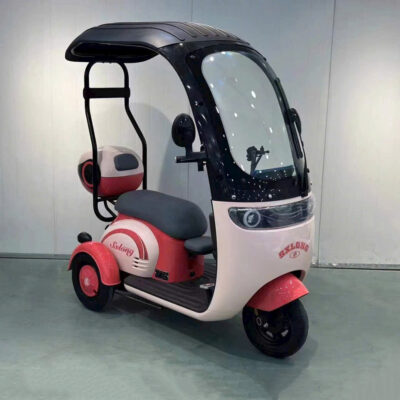 Xe điện 3 bánh Zabo ZB06, có mái che, có cốp để đồ